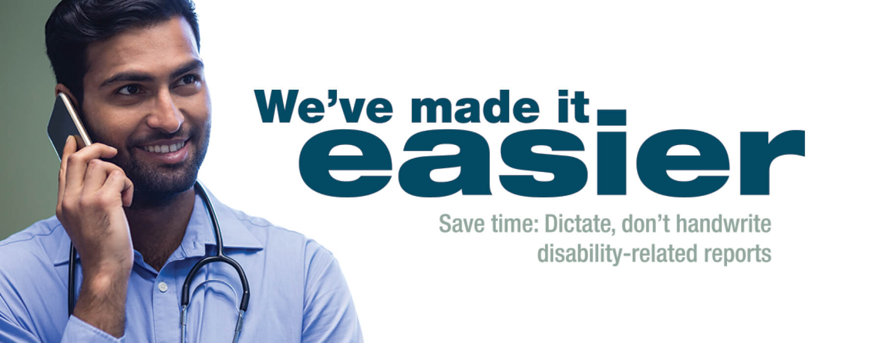Save time: Dictate, don’t handwrite, disability-related reports
